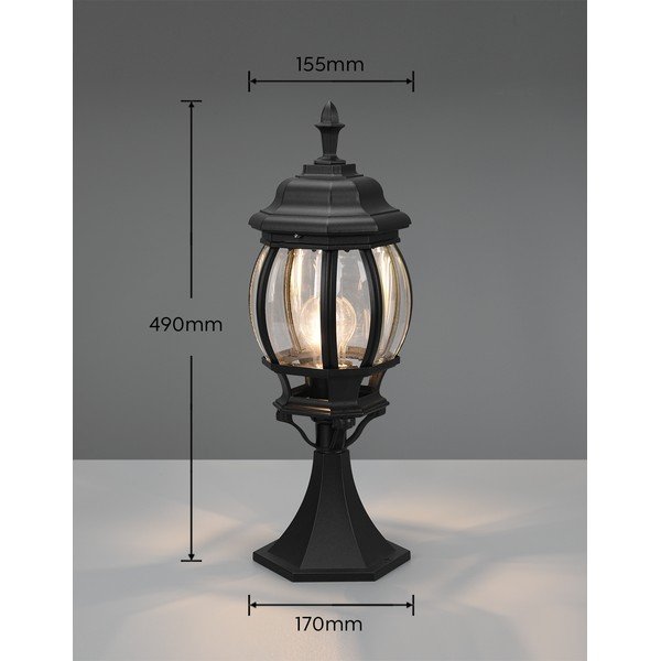 Външно осветително тяло (височина 49 cm) Elvo – Trio-image-2