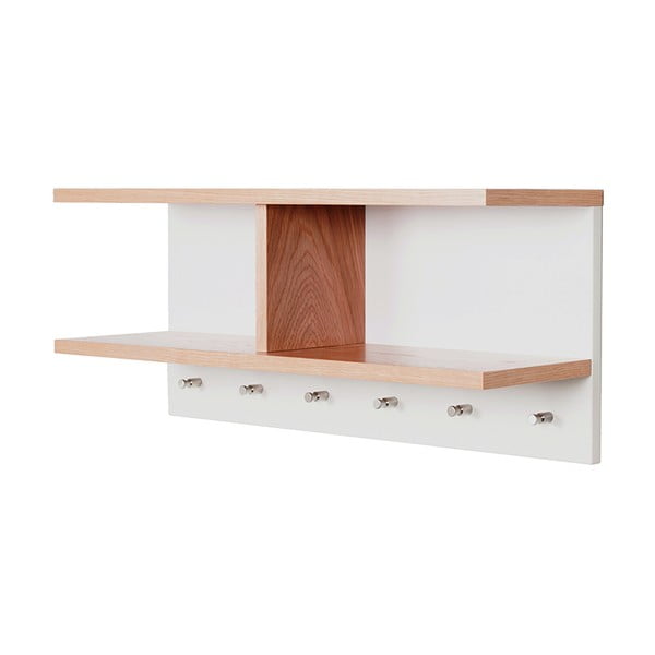 Стенен рафт с куки Northgate - Woodman-image-3