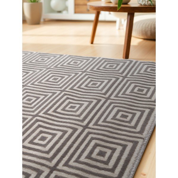 Сива пътека 80x240 cm Perles Tourmaline – Elle Decoration-image-3