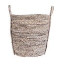Сива кошница за съхранение, изработена от царевични листа Udine - House Nordic