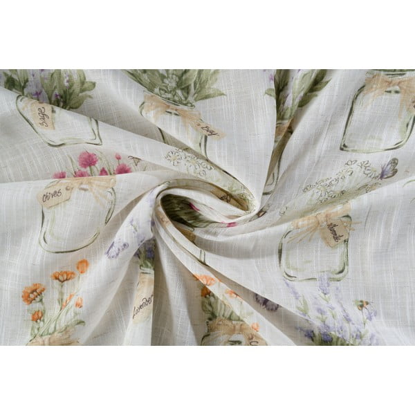 Кремава завеса 140x160 cm Cassia - Mendola Fabrics-image-2