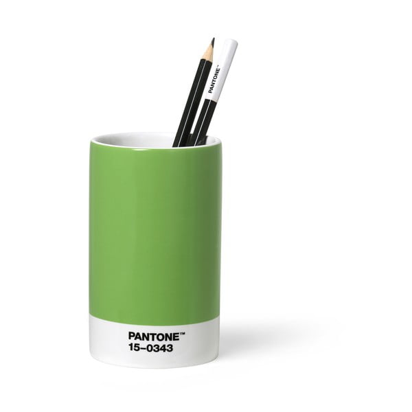 Зелена керамичен моливник Green 15-0343 – Pantone