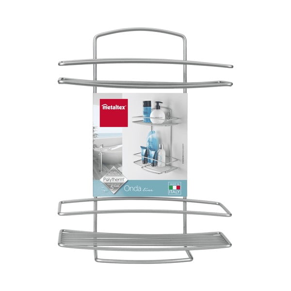 Двуетажен стенен дисплей , 26 x 35 cm Onda - Metaltex-image-3