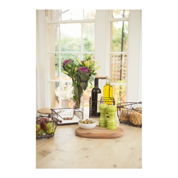 Метален калъф за пренасяне на 4 бутилки Provence - T&G Woodware-image-1