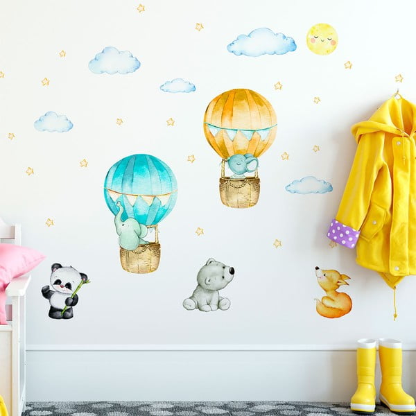 Детски стикери за стена Балони и звезди - Ambiance-image-3