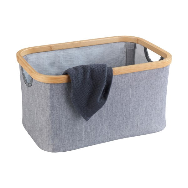 Baharui Бамбукова сгъваема кошница за съхранение Bahari - Wenko-image-2