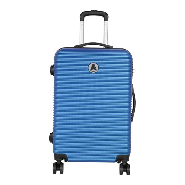 Modrý příruční kufr LULU CASTAGNETTE Mia, 44 l