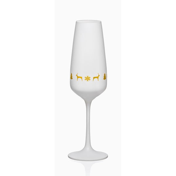 Комплект от 6 чаши за бяло шампанско Nordic Vintage, 190 ml Giselle - Crystalex