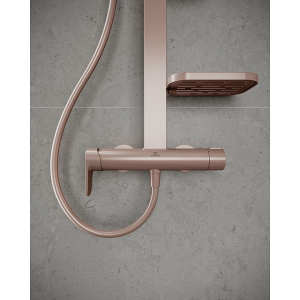 Светлорозов метален душ комплект 111 cm ALU+ – Ideal Standard-image-1