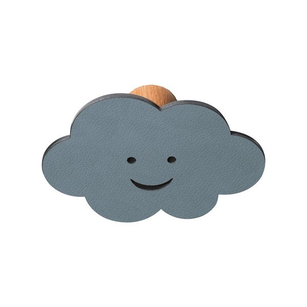 Синя стенна стоманена кука Cloud Dot Nupo – LIND DNA