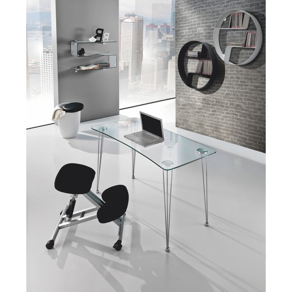 Черен офис стол Berger – Tomasucci-image-1