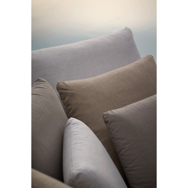 Бежов подплатен градински шезлонг Cielo - Diphano-image-1