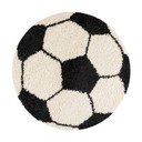 Черно-кремав детски килим ø 100 cm Fun – Ayyildiz Carpets