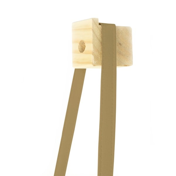 Кафява саксия от елхово дърво Colgante, 17 x 62 cm - Surdic-image-1