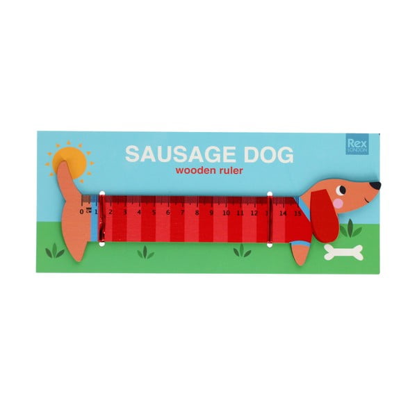 Линийка Sausage Dog – Rex London-image-3