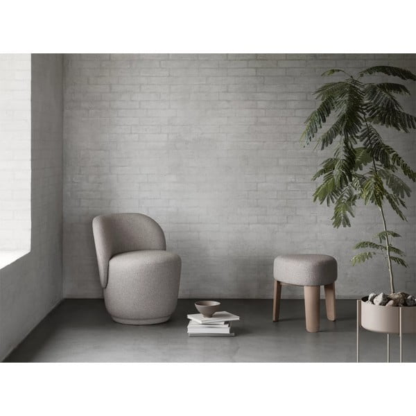 Бежова/естествена табуретка Kuon - Blomus-image-4