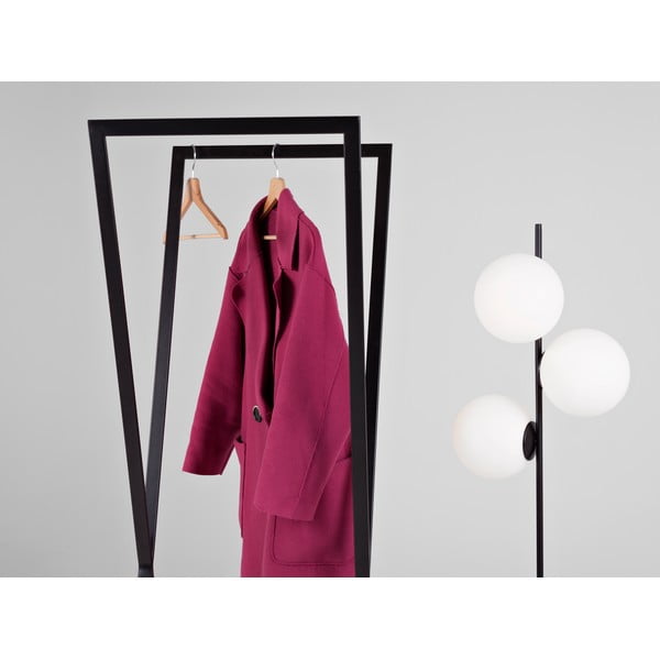 Черна метална закачалка Rosett - CustomForm-image-2