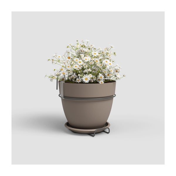 Висяща саксия от рециклирана пластмаса ø 20 cm Capri – Artevasi-image-1