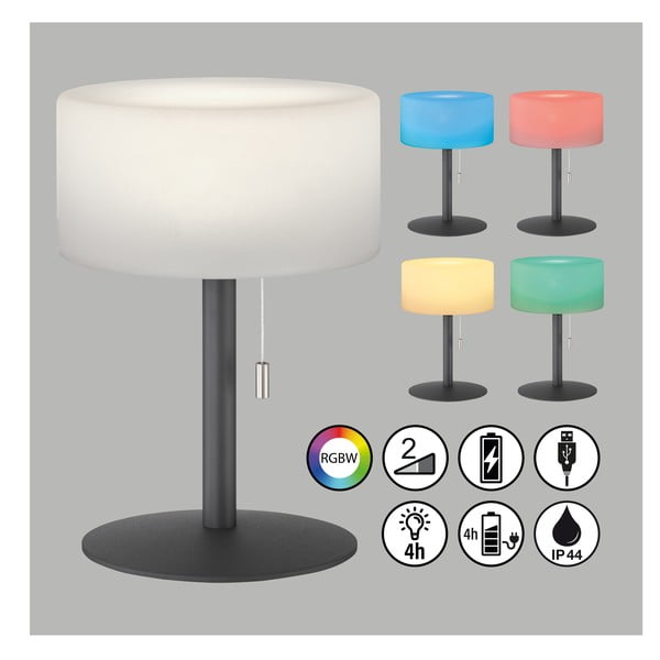 LED димируемо външно осветително тяло ø 18 cm Cadiz - Fischer & Honsel-image-1