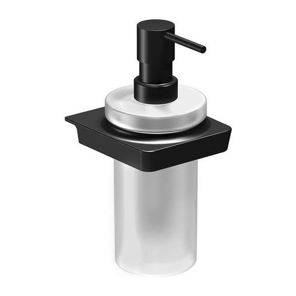 Дозатор за сапун за стена от месинг в черно и бяло, 250 ml Zen - Sapho