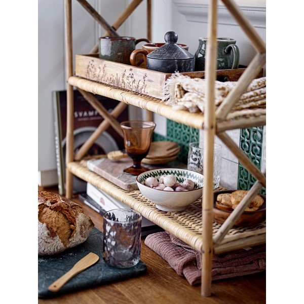 Декоративен мраморен поднос 20x20 cm Gabrielle - Bloomingville-image-3