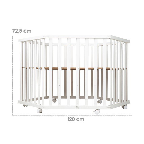 Светлосива кошара за игра 119x104 cm Sternenzauber - Roba-image-1