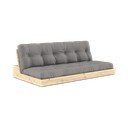 Сив разтегателен диван 196 cm Base – Karup Design