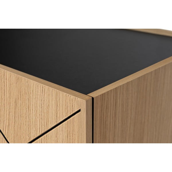 Комод с чекмеджета в дъбов декор Ramalade Porto - Woodman-image-1