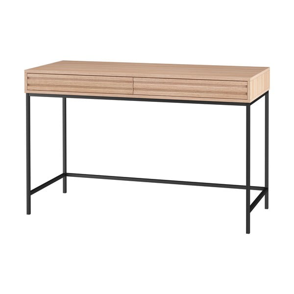 Работна маса с дъбов плот 50x120 cm Celine – Støraa-image-1
