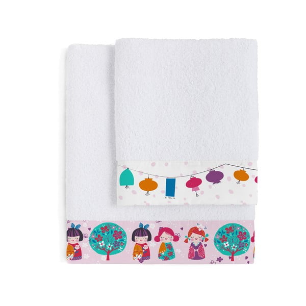 Комплект от 2 бебешки кърпи Cherry Blossom - Moshi Moshi