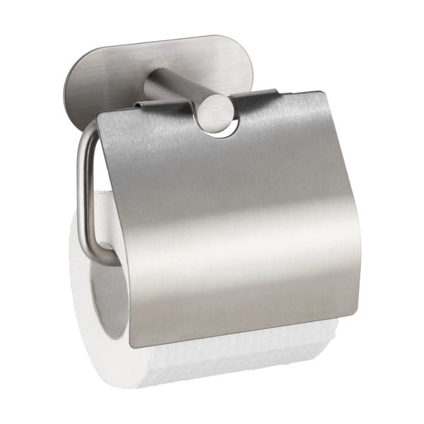 Държач за тоалетна хартия от неръждаема стомана без пробиване Turbo-Loc® Cover Orea - Wenko