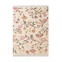 Кремав ръчно изработен ютен килим 160x230 cm Roya Violette – Elle Decoration