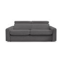 Тъмносив разтегателен диван 195 cm Monaco – Bobochic Paris