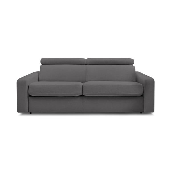 Тъмносив разтегателен диван 215 cm Monaco – Bobochic Paris