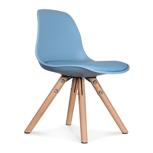 Sada 2 modrých židlí Opjet Paris Scandinave Chaise