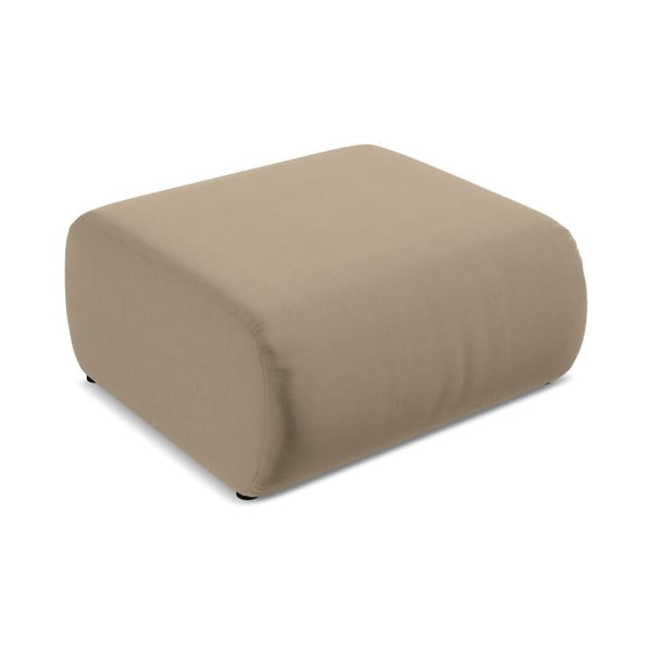 Бежова кадифена табуретка Ekahi – Makamii-image-3