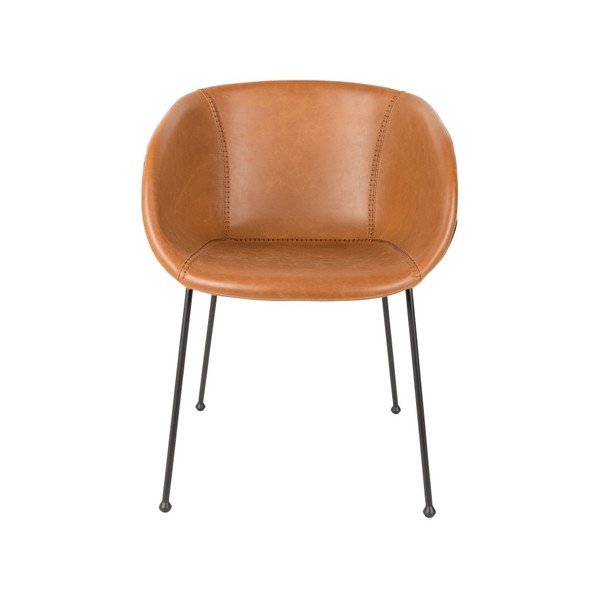 Комплект от 2 кафяви стола Feston - Zuiver-image-2