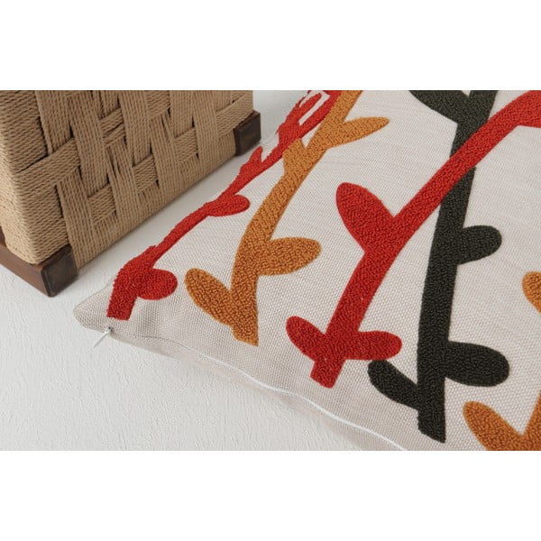 Ленена калъфка за възглавница 43x43 cm Ivy – Mioli Decor-image-2