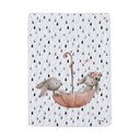 Олекотени одеяло и калъфка за възглавница в комплект от памучен сатен 140x200 cm – Butter Kings