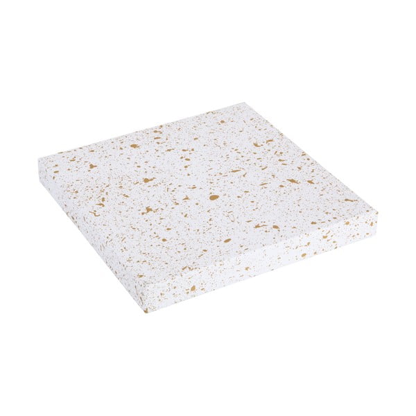 Кутия за съхранение в златисто и бяло Logan - Bigso Box of Sweden-image-3