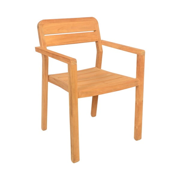Комплект от 2 градински стола от тиково дърво Sun - Ezeis