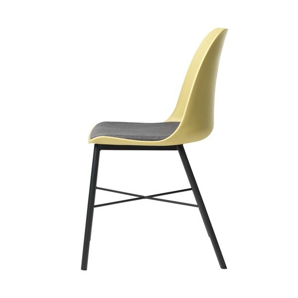 Комплект от 2 жълто-сиви стола Whistler - Unique Furniture-image-2