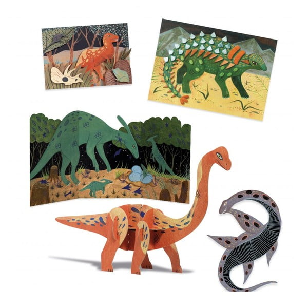 Творчески арт комплект Динозаври - Djeco