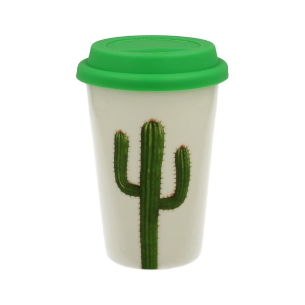 Порцеланова чаша за пътуване Cacti - Duo Gift