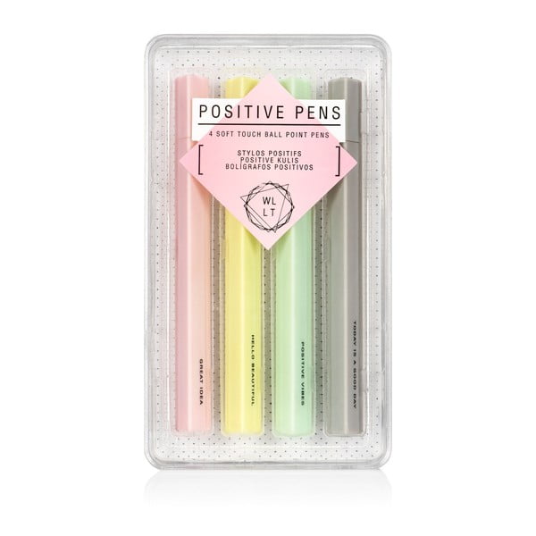 Sada 4 popisovačů npw™ Positive Pens