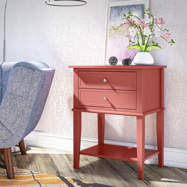 Нощно шкафче в тухлен цвят Franklin – Støraa-image-4