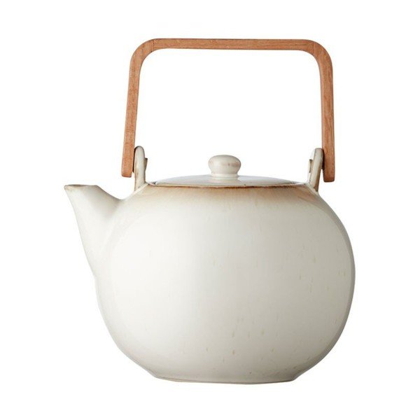 Бежов керамичен чайник с цедка 1,2 l Gastro Cream – Bitz