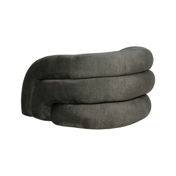 Тъмнозелено кадифено кресло Archie – Ixia-image-3