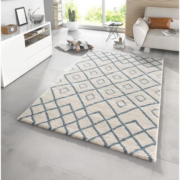 Bílý koberec Mint Rugs Draw, 160 x 230 cm-image-1