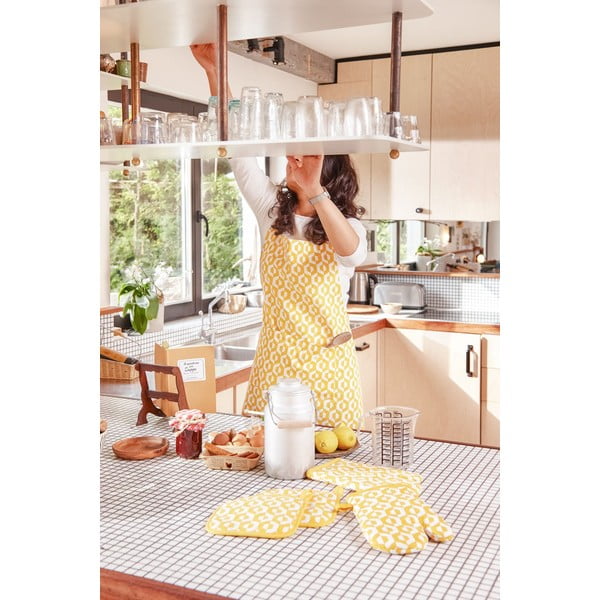 Памучни ръкавици за фурна в комплект 2 бр. Geo – Tiseco Home Studio-image-1